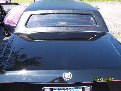 1986 Cadillac Fleetwood Brougham Black / Red Leather Fabulous Condition Exc, image 16