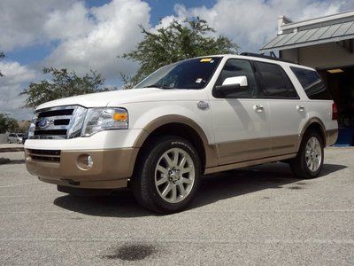 King ranch edition navigation dvd system power running boards rear camera