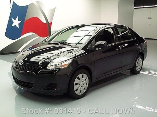 2012 toyota yaris sedan automatic cd audio 1-owner 29k texas direct auto