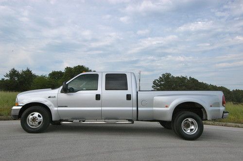 2001 ford f350 crew cab dually xlt - 7.3 liter diesel - 6 speed transmission