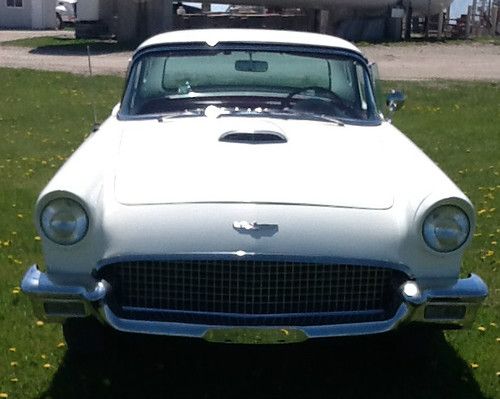 1957 ford thunderbird port hole hard top convertible 2-door 4.8l