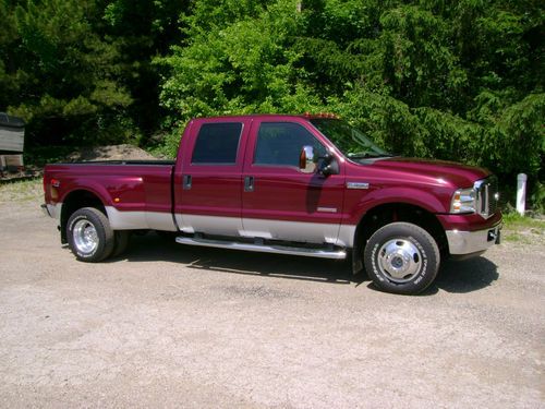 2006 ford f350 lariat fx4 4x4 crew cab dually turbo diesel