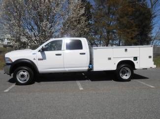 New 2012 dodge ram 5500 4wd 4dr dually cummins diesel service body