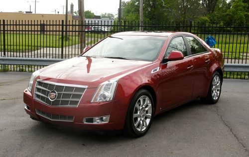 2009 cadillac cts awd 3.6l..navi/xenon/keyless/sensors/bose/roof**no reserve**