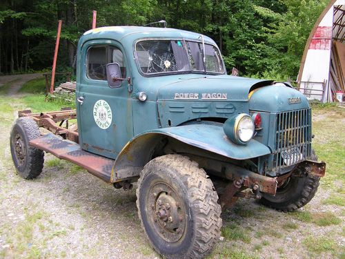 2 power wagons. '46 &amp; '56