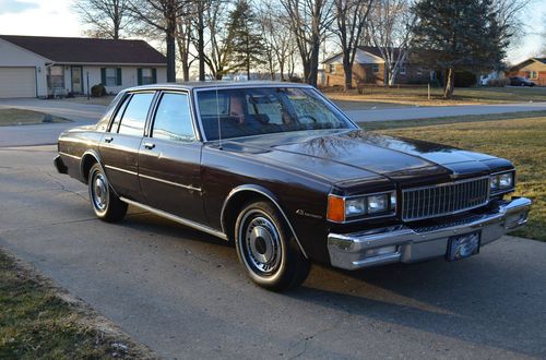 1986 chevrolet caprice classic