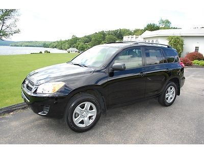 2009 toyota rav4 4wd 4x4 awd black 1 owner local trade serviced great deal look