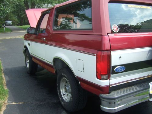 95 Ford Bronco 4X4, 5.0 auto trans fully loaded clean truck!!!, US $3,650.00, image 17