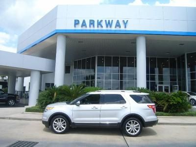 2013 ford explorer fwd limited black leather navigation dual-scape sunroof