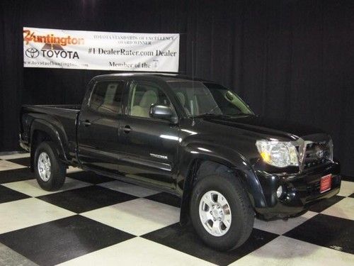 Tacoma double cab longbed 4wd v6 backup camera sr5