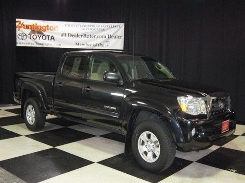 Tacoma double cab longbed 4wd v6 backup camera sr5