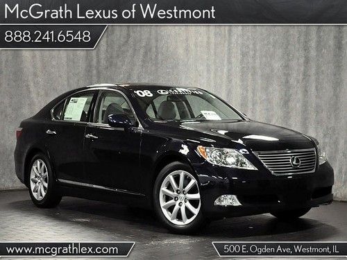 2008 ls460 navigation mark levison lexus certified low miles