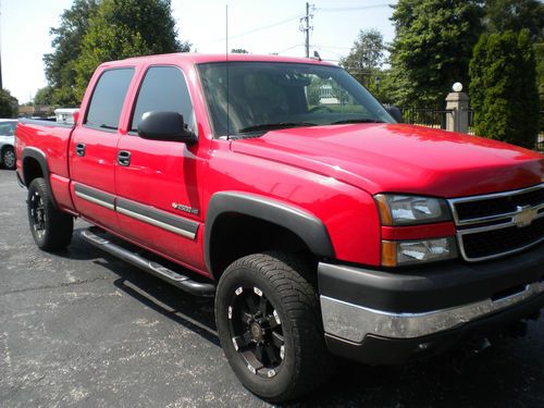 2006 chevy silverado 2500hd crew cab with meyers snow plow