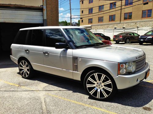 2005 range rover custom supercharged look, 22, dvd, nav, make an offer 03 04 06