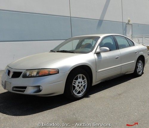 2005 pontiac bonneville se compact sedan 3.8l v6 am/fm/cd air conditioning