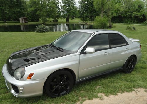 2003 subaru wrx impreza modified tiall grimmspeed turboxs  perrin sti