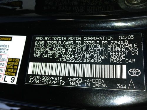 2005 Toyota Prius Base Sedan 4-Door 68k Miles, image 9