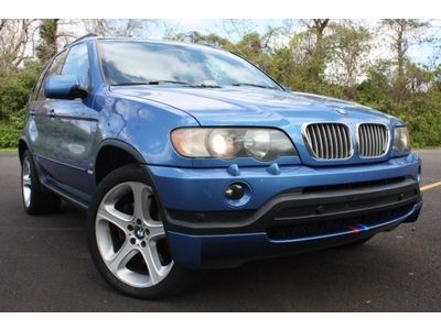 2002 BMW X5 4.6si ESTORIL BLUE AWD Leather Sunroof, US $10,500.00, image 2