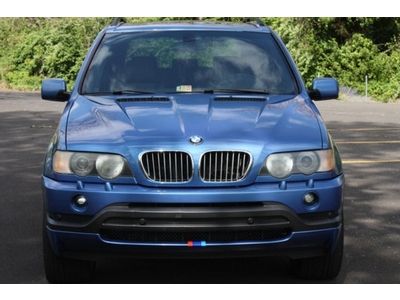 2002 BMW X5 4.6si ESTORIL BLUE AWD Leather Sunroof, US $10,500.00, image 6