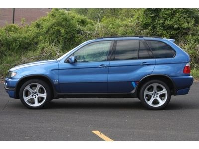 2002 BMW X5 4.6si ESTORIL BLUE AWD Leather Sunroof, US $10,500.00, image 12