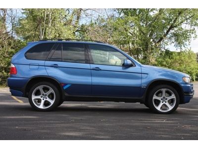 2002 BMW X5 4.6si ESTORIL BLUE AWD Leather Sunroof, US $10,500.00, image 13