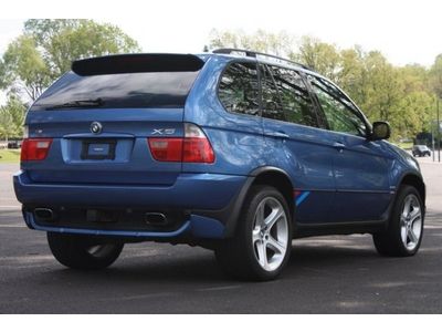 2002 BMW X5 4.6si ESTORIL BLUE AWD Leather Sunroof, US $10,500.00, image 15