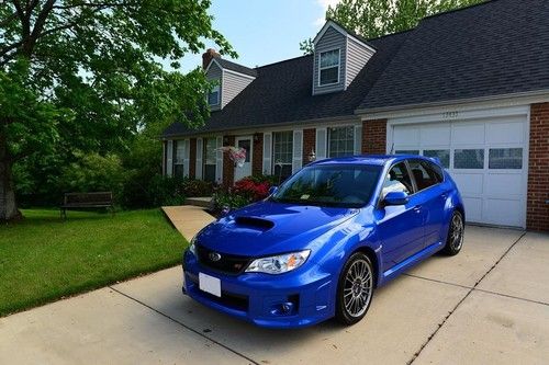 2013 subaru impreza wrx sti limited sedan 4-door 2.5l