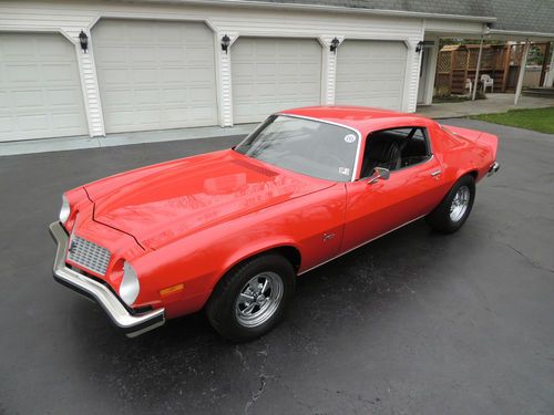 1974 chevrolet camaro not z/28 310 original miles survivor