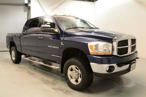 2006 dodge ram 3500 mega cab 4x4 6cyl 5.9l automatic keyless  clean carfax