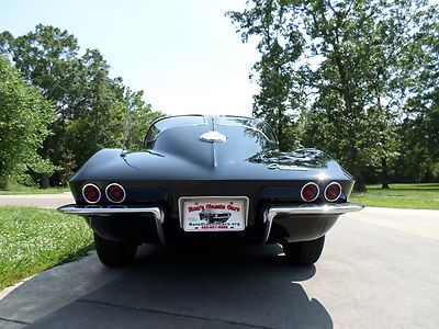 1963 Corvette Split Window Black 4-Speed A/C 67 delivery Financing Delivery, image 10
