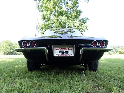 1963 Corvette Split Window Black 4-Speed A/C 67 delivery Financing Delivery, image 23