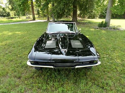 1963 Corvette Split Window Black 4-Speed A/C 67 delivery Financing Delivery, image 30