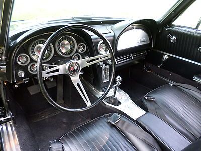 1963 Corvette Split Window Black 4-Speed A/C 67 delivery Financing Delivery, image 39