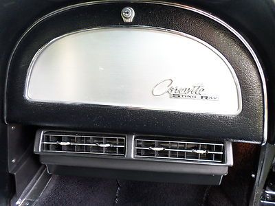 1963 Corvette Split Window Black 4-Speed A/C 67 delivery Financing Delivery, image 48