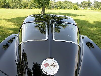 1963 Corvette Split Window Black 4-Speed A/C 67 delivery Financing Delivery, image 51