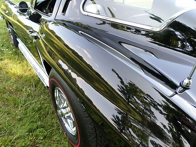 1963 Corvette Split Window Black 4-Speed A/C 67 delivery Financing Delivery, image 52