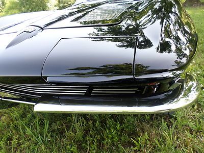 1963 Corvette Split Window Black 4-Speed A/C 67 delivery Financing Delivery, image 55