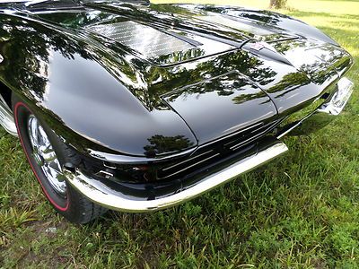 1963 Corvette Split Window Black 4-Speed A/C 67 delivery Financing Delivery, image 56