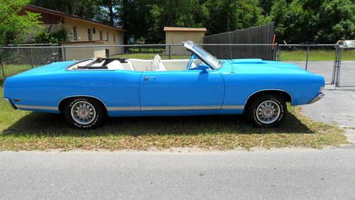 1969 ford torino gt convertible 5.8l 351 auto trans