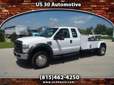 2009 ford f-450 ext. cab 4x4 self loader repo tow truck