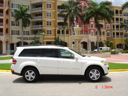 2007 mercedes benz gl450 4-matic awd pwr 3rd row nav entertainment 1 owner clean