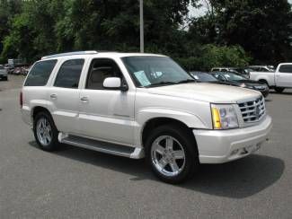 2006 cadillac escalade navigation heated seats sunroof third seat chrome wheels