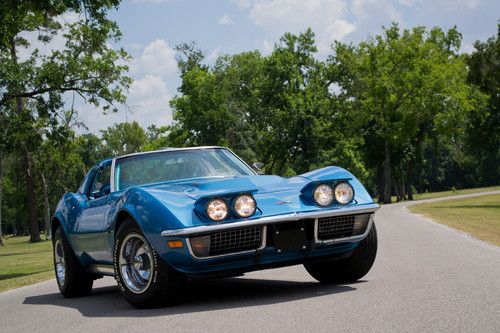 1970 chevrolet corvette ls5 coupe - low reserve - desirable ls5 "big block"