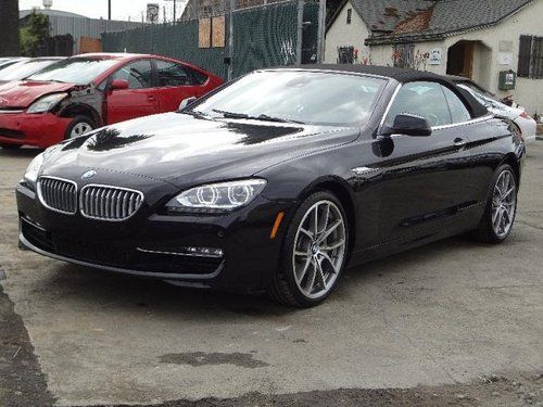 2012 bmw 650i convertible clean title loaded only 28k miles runs! priced to sell