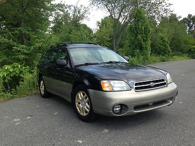 2002 subaru legacy outback limited edit-dual sunrfs-nr. 27mpg-runs exc. great$!