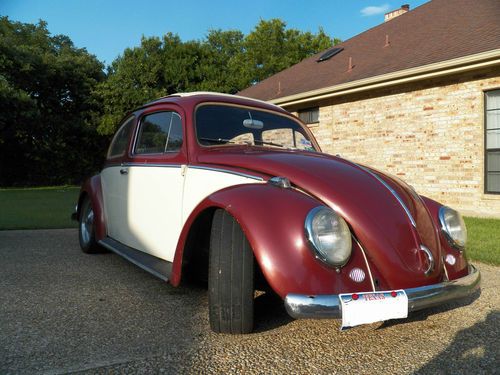 1958 volkswagen beetle ragtop