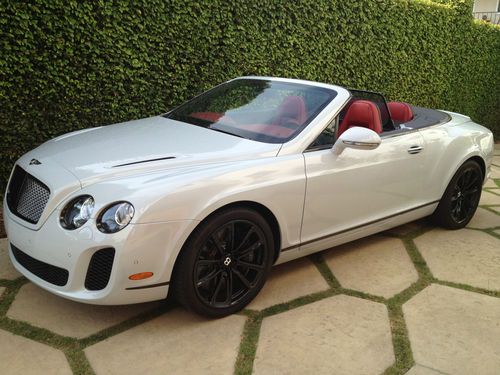 2011 bentley continental supersports coupe 2-door 6.0l