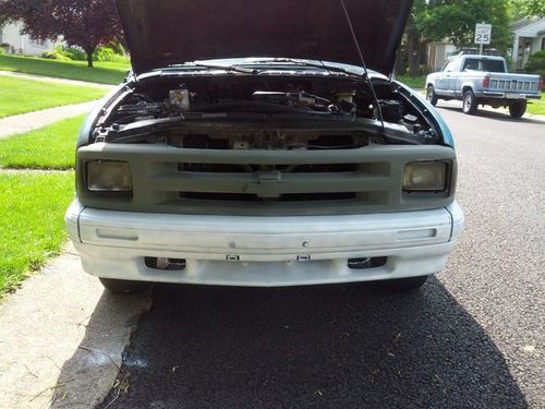 1997 chevrolet s10 ls extended cab pickup 3-door 4.3l