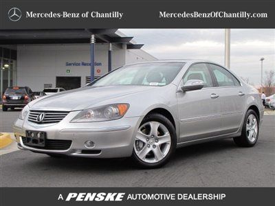 08 acura rl tech package*clean carfax*nav*els sound*75k miles*rear cam