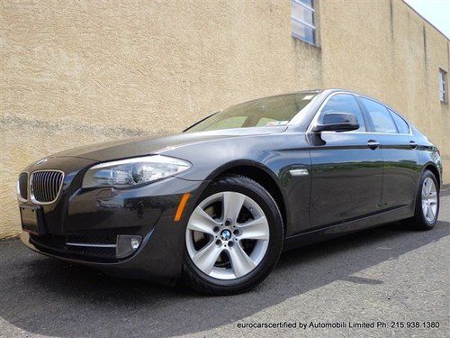 2011 bmw 528i 100k warranty navigation pdc premium package cold weather package